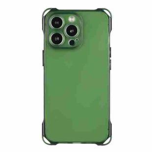 For iPhone 13 Pro Four-corner Shockproof TPU Phone Case(Green)