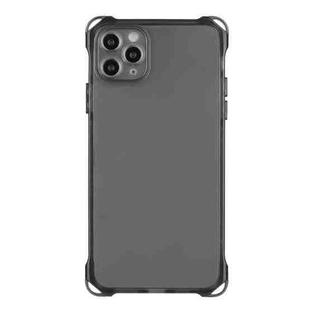 For iPhone 11 Pro Max Four-corner Shockproof TPU Phone Case(Black)
