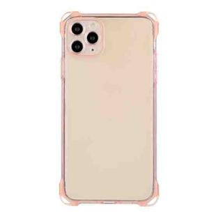 For iPhone 11 Pro Max Four-corner Shockproof TPU Phone Case(Pink)