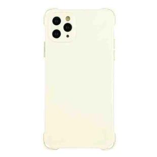 For iPhone 11 Pro Max Four-corner Shockproof TPU Phone Case(White)