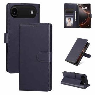 For iPhone 17 Air 3-Card Slots Multifunctional Leather Phone Case(Blue)