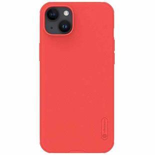 For iPhone 15 Plus NILLKIN Frosted Shield Pro PC + TPU Phone Case(Red)