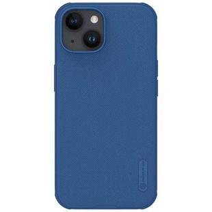 For iPhone 15 NILLKIN Frosted Shield Pro PC + TPU Phone Case(Blue)