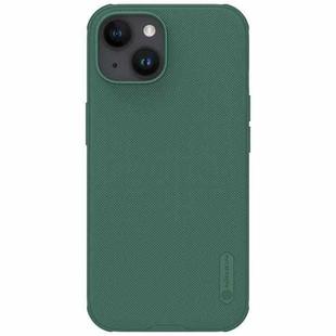 For iPhone 15 NILLKIN Frosted Shield Pro PC + TPU Phone Case(Green)