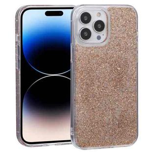 For iPhone 15 Pro Max DFANS DESIGN Starry Sky Epoxy Phone Case(Gold)