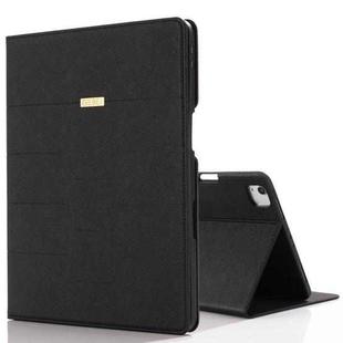 For iPad Pro 11 inch (2020) GEBEI PU+TPU Horizontal Flip Leather Tablet Case with Holder & Card Slots(Black)