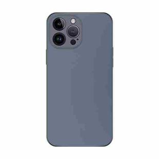 For iPhone 15 Pro Max Electroplating AG Frosted Phone Case(Grey)