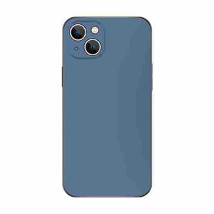 For iPhone 15 Electroplating AG Frosted Phone Case(Sea Blue)