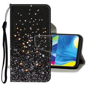 For Samsung Galaxy M10 / A10 Colored Drawing Pattern Horizontal Flip Leather Case with Holder & Card Slots & Wallet(Starry Sky)