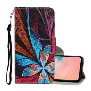 For Samsung Galaxy S20+ Colored Drawing Pattern Horizontal Flip Leather Case with Holder & Card Slots & Wallet & Lanyard(Colorful Flowers)