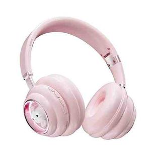 T&G KE-30 RGB Head Mounted Wireless Bluetooth Headset(Pink)