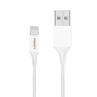 PISEN 1m 2.4A USB to 8 Pin Anti Breaking Fast Charging Cable