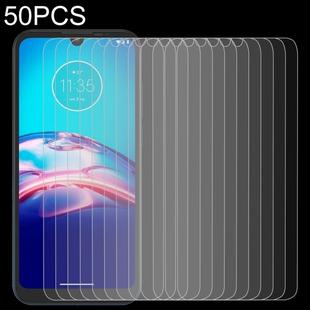 For Motorola Moto E6s (2020) 50 PCS 0.26mm 9H 2.5D Tempered Glass Film