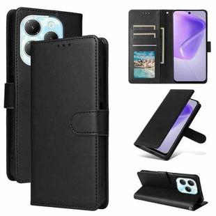 For Infinix Hot 40 / 40 Pro 3-Card Slots Multifunctional Leather Phone Case(Black)