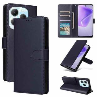 For Infinix Hot 40 / 40 Pro 3-Card Slots Multifunctional Leather Phone Case(Dark Blue)