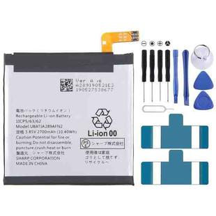 For Sharp AQUOS Sense 1 Battery Replacement UBATIA289AFN2 2700mAh