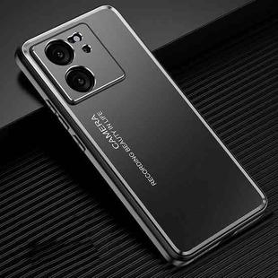 For Xiaomi Redmi K60 Ultra Frosted Metal Phone Case(Black)