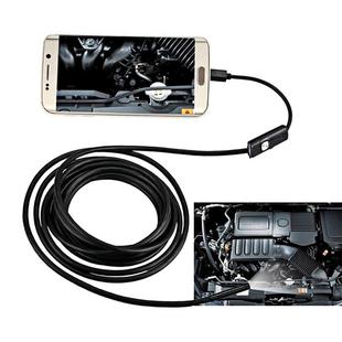AN97 Waterproof Micro USB Endoscope Hard Tube Inspection Camera for Parts of OTG Function Android Mobile Phone, with 6 LEDs, Lens Diameter:5.5mm(Length: 1m)