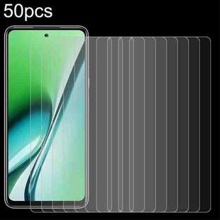 For Itel RS4 50pcs 0.26mm 9H 2.5D Tempered Glass Film