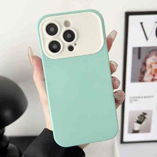 For iPhone 15 Pro Liquid Silicone Phone Case(Mint Green)