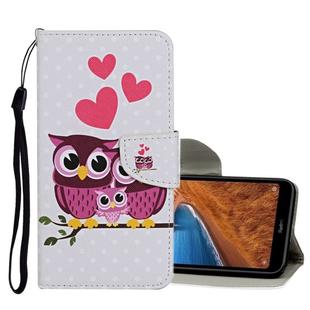 For Xiaomi Redmi 7A Colored Drawing Pattern Horizontal Flip Leather Case with Holder & Card Slots & Wallet(Cat Family)