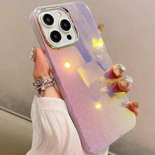 For iPhone 13 Pro Mirror Glitter IMD Phone Case(Silver)