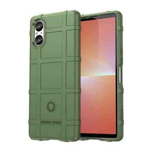 For Sony Xperia 5 V Full Coverage Shockproof TPU Phone Case(Green)