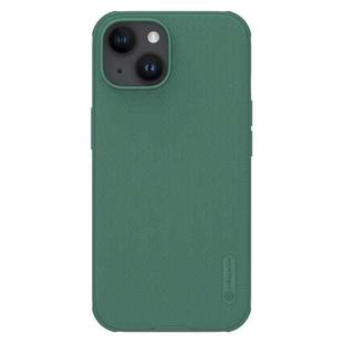 For iPhone 15 NILLKIN Frosted Shield Pro Magnetic Magsafe Phone Case(Green)