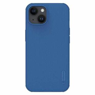 For iPhone 15 NILLKIN Frosted Shield Pro Magnetic Magsafe Phone Case(Blue)