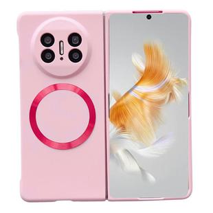 For Huawei Mate X3 Skin Feel PC MagSafe Phone Case(Pink)