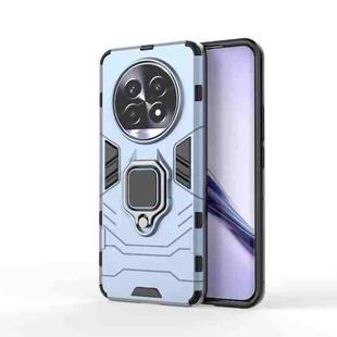 For Realme 13 Pro Shockproof PC + TPU Holder Phone Case(Navy Blue)