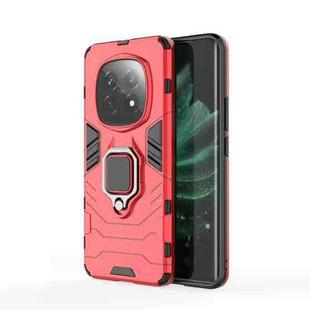 For Realme P2 Pro Shockproof PC + TPU Holder Phone Case(Red)