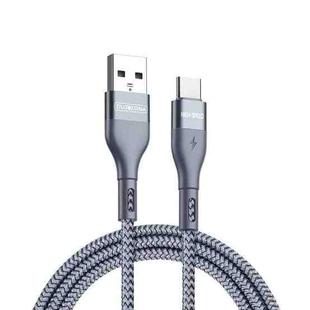 DUZZONA A8 2.4A USB to USB-C/Type-C Charging Data Cable, Length:2m