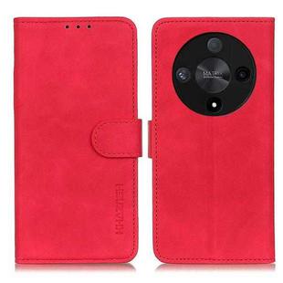 For Honor X9b KHAZNEH Retro Texture Flip Leather Phone Case(Red)