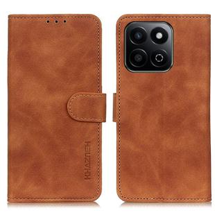 For Honor 200 Smart / Play 60 Plus KHAZNEH Retro Texture Flip Leather Phone Case(Brown)