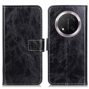 For Honor X9c Retro Crazy Horse Texture Flip Leather Phone Case(Black)