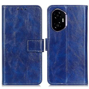 For Honor 400 Retro Crazy Horse Texture Flip Leather Phone Case(Blue)