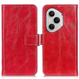 For Honor 400 Pro Global 160.8mm Retro Crazy Horse Texture Flip Leather Phone Case(Red)