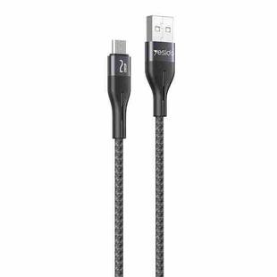 Yesido CA121M 2A USB to Micro USB Fast Charging Data Cable, Length:1m