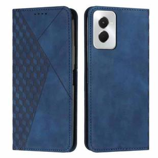 For Motorola Moto G Power 5G 2024 Diamond Splicing Skin Feel Magnetic Leather Phone Case(Blue)