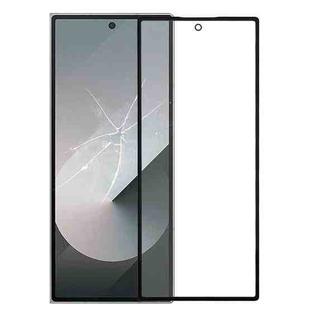For Samsung Galaxy Z Fold6 SM-F956B LCD Secondary Screen Outer Glass Lens with OCA Optically Clear Adhesive