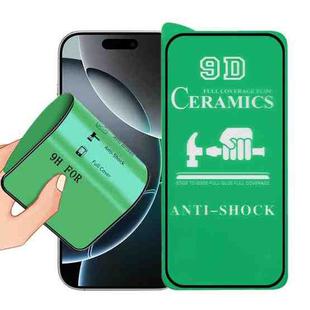 For iPhone 16 Pro 9D Full Screen Full Glue Ceramic Film