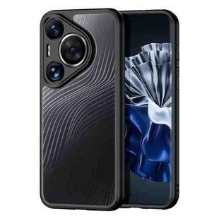 For Huawei Pura 70 Pro/Pro+ DUX DUCIS Aimo Series TPU + PC Frosted Feel Phone Case(Black)