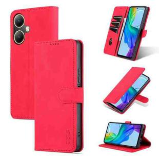 For vivo Y35+/Y35m+ AZNS Skin Feel Calf Texture Flip Leather Phone Case(Red)