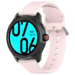 24mm Universal Small Waist Silicone Watch Band(Light Pink)