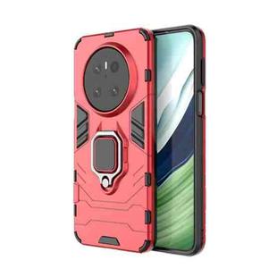 For Huawei Mate 70 Shockproof PC + TPU Holder Phone Case(Red)