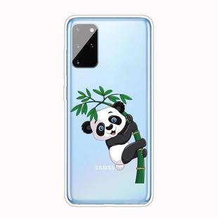 For Samsung Galaxy A31 Shockproof Painted TPU Protective Case(Panda)