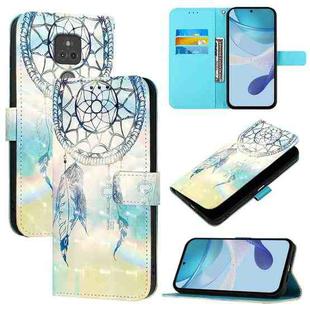 For Motorola Moto G Play 2021 3D Painting Horizontal Flip Leather Phone Case(Dream Wind Chimes)