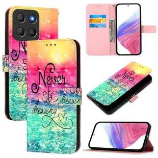 For Motorola Moto G15 3D Painting Horizontal Flip Leather Phone Case(Chasing Dreams)