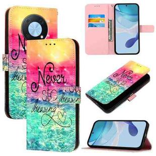 For Huawei Enjoy 50 Pro 4G / Nova Y90 3D Painting Horizontal Flip Leather Phone Case(Chasing Dreams)